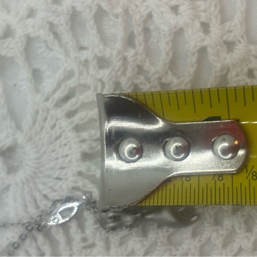 Italian 925 Silver Cat Pendant Necklace - Picture 7 of 12